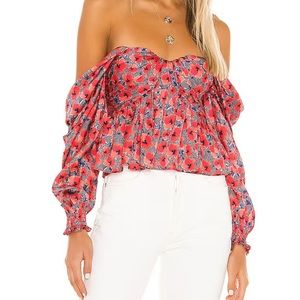 NWT House of Harlow Burna Blouse